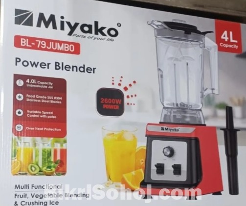 Miyako 4 Liter Digital Power Blender BL-79 JUMBO